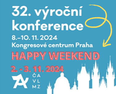 HAPPY WEEKEND 2. – 3. 11. 2024!